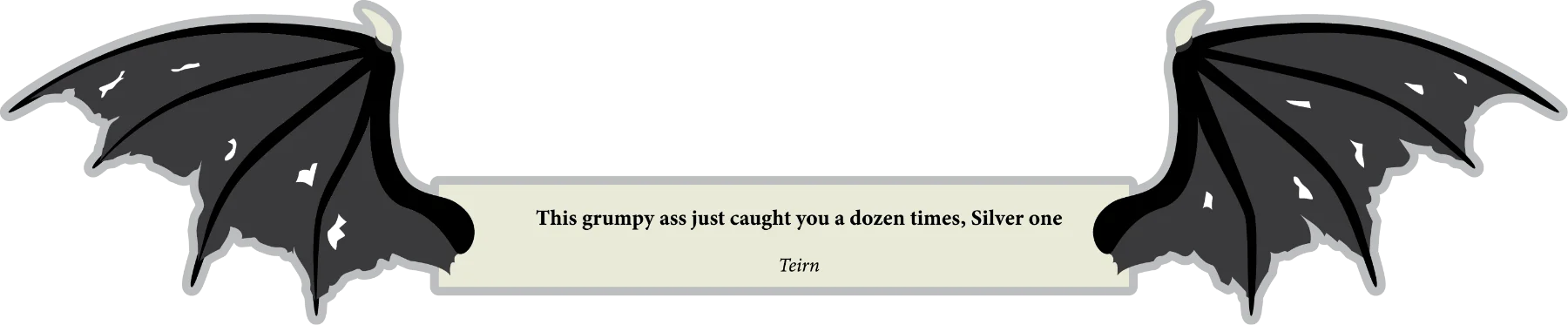 This grumpy ass